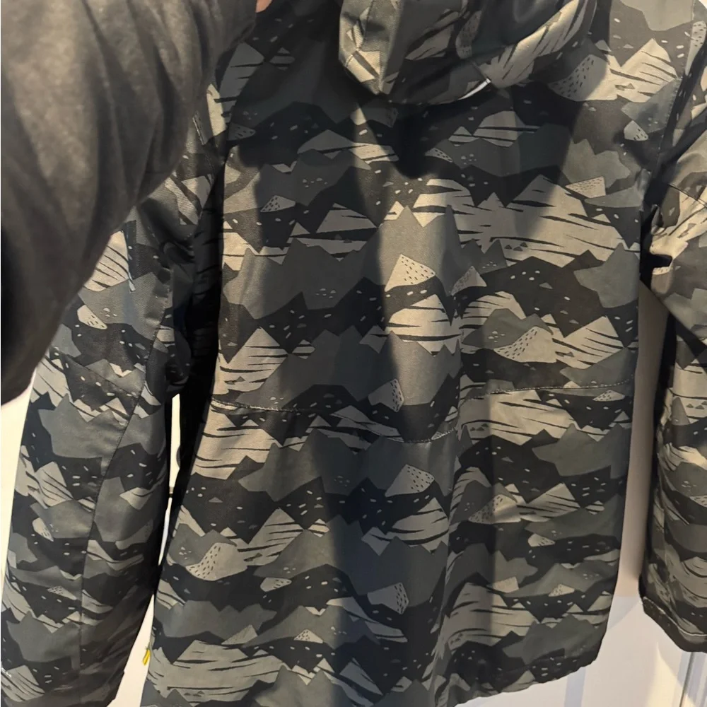 Columbia Youth Boys Camouflage Fleece Interchange Jacket - Picture 6 of 11